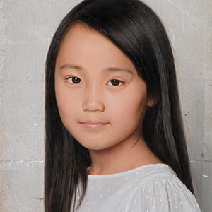 MY No,2 45.5×28.1cm 2018年 acrylic，alkyd,oil on panel