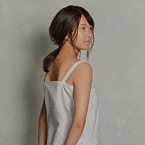 あさ 116.7×77.8cm 2019年 acrylic，oil on panel