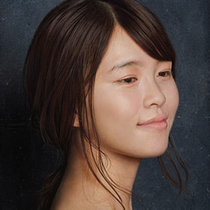 MK No,4 45.5×28.1cm 2020年 oil on panel